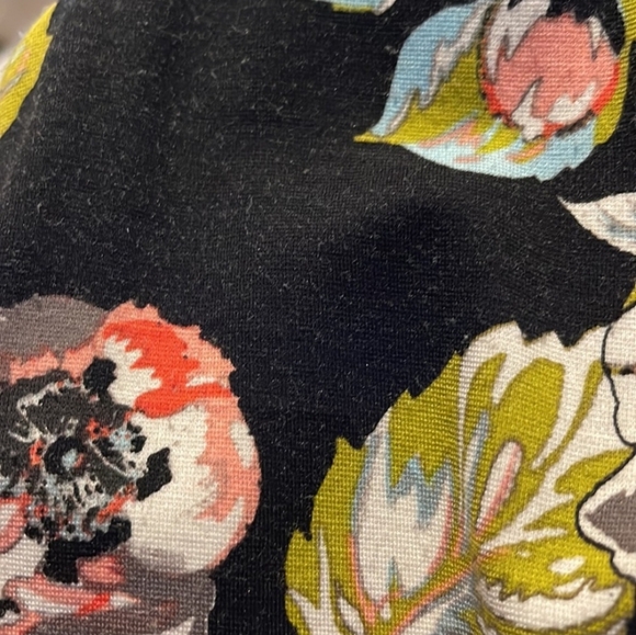 torrid | Floral Print Ponte Pleated Skater Dress - Picture 9 of 11